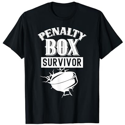 Strafbank Team Eishockey Eishockeyspieler Penalty Box T-Shirt