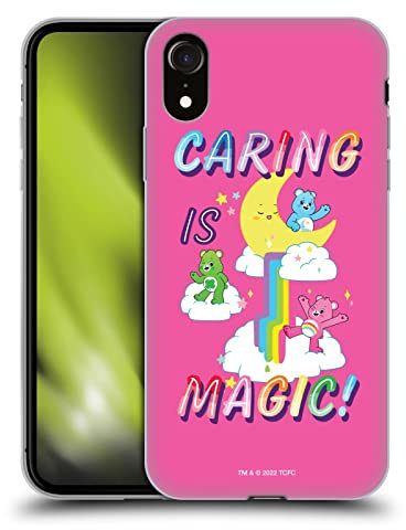 Head Case Designs Licenciado Oficialmente Care Bears Cuidar es mágico 40 Aniversario Caso Funda de Gel Suave Compatible con Apple iPhone XR