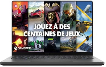 ASUS ROG Zephyrus G14 GA403UV-Q80W 14 Pouces 3K OLED 120Hz (AMD Ryzen 7 8845HS 5.1GHz, 16GB DDR5X RAM, 1TB PCIe 4.0 NVMe SSD, NVIDIA RTX 4060 TGP 90W, Windows 11 Home) – Clavier AZERTY.