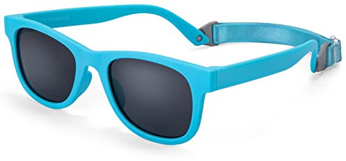 Hifot Gafas de sol para bebés Niño Niña, polarizadas UV400 100% protección Rayos Gafas de sol templos Gafas de Sol Infantiles - De 2años a 7años
