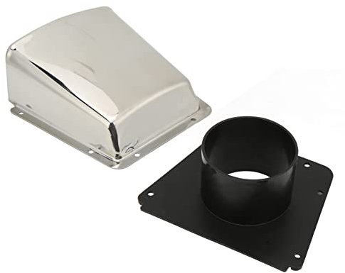Boat Cowl Vent丨 Qiilu Boat Vent Cover丨Marine Vent Cover 304 Stainless Steel with Nylon Base for Boats Yachts Accessory Boat/Yacht Series