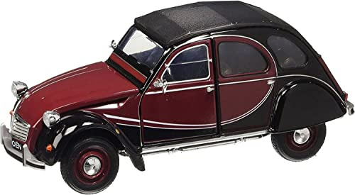 OPO 10 - Voiture 1/24 Citroen 2CV Charleston - Welly 24009W Bicolore