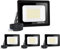 4PCS-led strahler außen 100W Superhell Außenstrahler,3000K Warmweiß IP66 Wasserdicht LED Fluter 10000LM Flutlicht led aussenstrahler LED Außenstrahler für Garten, Innenhöfe, Garage, Hotel, Sportplatz