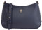 Tommy Hilfiger Damen Umhängetasche Staple Crossover Mittelgroß, Blau (Space Blue), Onesize