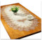 Spitze Oval Tischläufer Gestickte Tischdecke Spitze Deckchen Deckchen Oval Decke Handtuch Für Wohnzimmer Schrank Couchtisch, 60x120cm, Gold