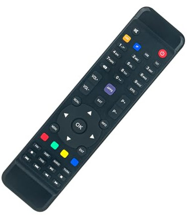 Télécommande de Remplacement -VINABTY-fit pour récepteur Satellite Icone Vogue One, Max, Pro télécommande