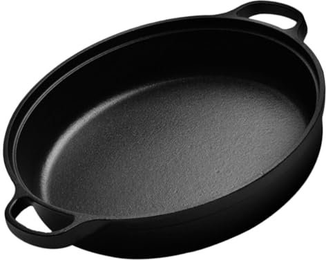 PRETYZOOM Thick Bottom Saucepan Fast Heating Non Stick Pot Cast Versatile for Home Outdoor