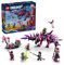 LEGO DREAMZzz 71483 The Never Witch Nightmare Creatures, Fantasy Tier Kinder Spielzeug, Mech, Wolf oder Rabe Figur, Bauspielzeug mit 5 Minifiguren, für 9 Jahre alte Jungen und Mädchen