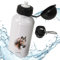 timalo® Aluminium Trinkflasche für Kinder personalisiert mit Namen | auslaufsichere Edelstahl Sportflasche Kindergarten Geschenk für Jungen und Mädchen 400mLB3 | Pferd