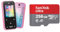 VTech KidiZoom Snap Touch pink – Kinderkamera im Smartphone-Format mit Touchscreen & SanDisk Ultra Android microSDXC UHS-I Speicherkarte 256 GB + Adapter