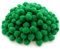 TOAOB 300 Stück Pompons 20 mm Klein Grün Pompom Flauschigen Plüsch Set Bälle Kunst Bommel für Lustige DIY Kreative Handwerk