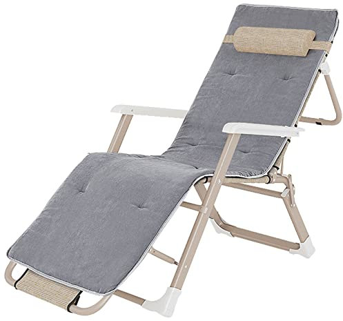 FAZENHUA Liegestuhl-Sonnenliege, Garten-Zero-Gravity-Stuhl, Liege-Sonnenliege, 3-Fach verstellbar, faltbar, robust, Lounge-Stuhl, Camping-Klappbett für Terrasse – Tragkraft: 200 kg