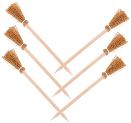 COSMEVIVI 6St Hexenstift Kinder magische bleistifte Zauberstab-Pecils Hexenbesen-Kugelschreiber Radiergummis für Kinder Bleistifte aus Holz Briefpapier schreiben Kiefernholz