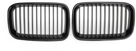 Kühlergrill Auto Auto Zubehör Front Upper Grille Für 3 Serie E36 1992-1996 Schwarz Front Hood Nieren Sport Grills Nieren Kühlergrill