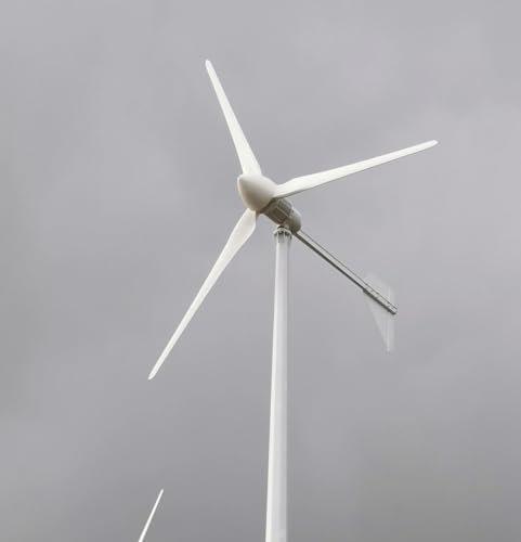 3000W Horizontale Windkraftanlage Komplettanlage 48V 96V 220V 230V On Grid 3-Phasen Permanentmagnet Windgenerator 3 Blätter Windturbine Windräder für Heimgebrauch Fabrik Unternehmen