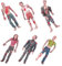 BESPORTBLE 1Satz Mini Zombie Figuren Realistische Bewegliche Walking Dead Action Figuren Für Sammler Halloween Deko Und Kreative Spiele
