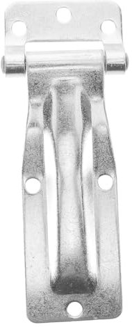 MUELODSIC Bisagras bisagra de puerta trasera para camión Bisagra de puerta trasera de acero inoxidable Bisagra de acero inoxidable de camión acero al carbono galvanizado Plata