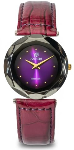 JOWISSA Damen Armbanduhr Safira 99 Lila J1.025.M