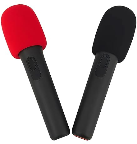 2 Pack | Custodia Schiuma di Spugna Filtro Anti-Pop per Microfono Wireless JBL PartyBox/Sistema Due Microfoni Wireless JBL/PartyBox Mic 100 / Partybox Encore/UHF Mic 300