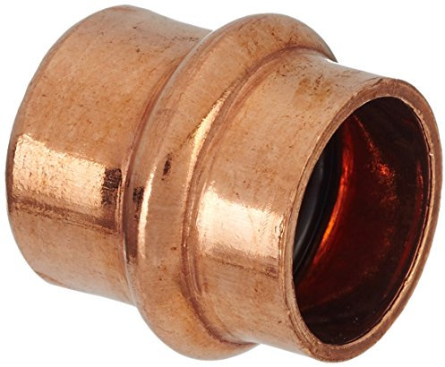 Cornat Press-Kappe, zum Verschließen nicht benötigter Anschlüsse mit 1 Muffe, A 18 mm, 1 Stück, T654218B Bronze