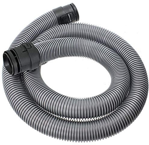 SPARES2GO 2.0m Pipe Hose Compatible with Miele C1 Classic Junior Ecoline Powerline Vacuum Cleaner (38mm, Silver)