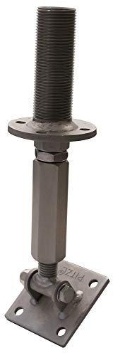 Pitzl Pfostenträger neigbar, Verstellbereich 204 mm bis 319 mm, System 10930/10931