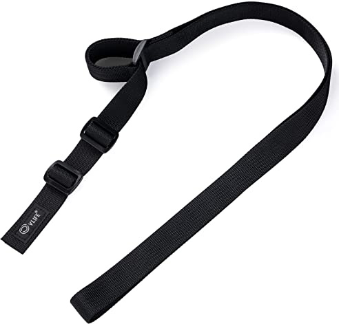 CVLIFE Two Point Sling Rifle Sling 1.25 in Width, Tube Webbing, Black
