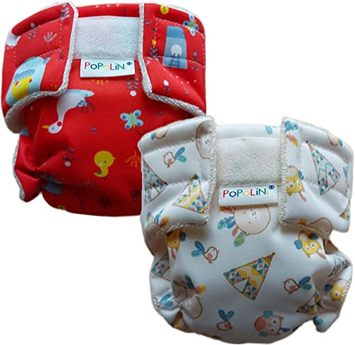 Puppolino waschbare Puppenwindel 2 Stück by Babys Natur (Birdy & Tipi)