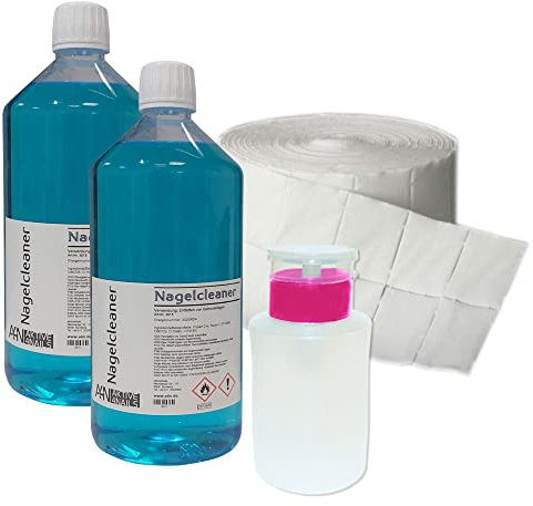 Nail Cleaner für Gelnägel Entfetter Reiniger Isopropanol (Cleaner Set)