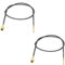 XMHF 2pcs 99cm / 3.2ft Metal Flexible Inner Shaft Cable for Bench Grinder Drill Press Flexible Shaft Rotary Motor