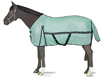 Horze Pferde Fliegendecke Paso Fino, Fliegenschutz, Fliegendecke mit UV-Schutz