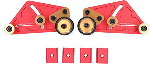 Lagerrollenvorschub, Pressvorschubführung, Holzbearbeitung, Lagerrollenvorschub mit Gleitblöcken für Tischkreissäge, Bandsäge, Vorschubgeräte