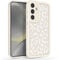 Newseego für Samsung Galaxy S24 Plus Hülle, Süßes Leopardenmuster Flexibel TPU S24+ Handyhülle Stoßfest Fallschutz Anti-Kratz Ästhetisch Niedlich Schutzhülle für Samsung S24 Plus Weiß