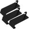 STOBOK 3pcs Grey Coat Hooks Over Door Hanging Clothes Storage Rack Black Metal Hooks for Christmas Door Hanger Garage Ceiling