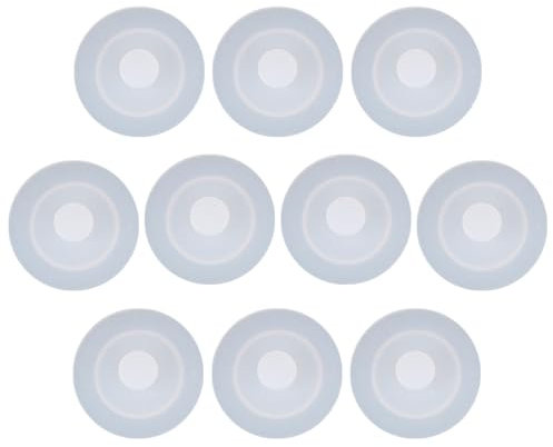 10 Pcs Silicone Water Bottle Lid,Non-Spill Grommets, Dust-Proof Cap Protectors, Replacement Straw Hole Plugs for Bottles,Travel Liquid Containers Cap Protector, Leakproof, Durable