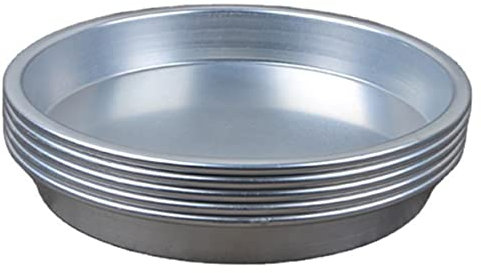 LIGIGWASH 5 Piezas Platos Aluminio de Platos Multiusos Picnic y Comidas Resistentes y Prácticos Camping y Reuniones