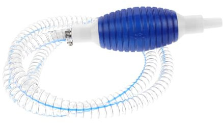 Anneome Versatile Hand Pump Siphon Siphon Hose for Drum Gas Water Gasoline Oil Extraction