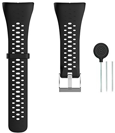 Waekethy Armband für Polar M430/M400, Verstellbare Silikon Ersatzarmband Kompatibel mit Polar M400/Polar M430