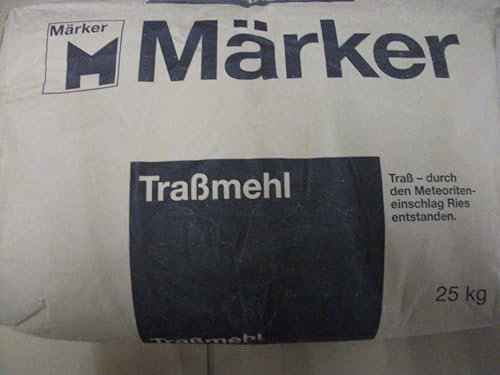 Trassmehl 25kg im Original Sack Suevit-Trass Körnung <90my