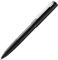 LAMY aion Tintenroller 377 – Rollpen aus nahtlos tiefgezogenem Aluminium in der Farbe Schwarz mit einem hochglanzpolierten Clip aus Edelstahl – Mit Tintenroller-Mine M 63 schwarz – Strichbreite M, 1 Stück (1er Pack)