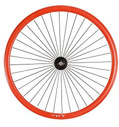 Velox Vorderrad für Fahrrad Fixie 700 C rot