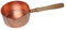 Kupfer-Kasserolle m. Holzgriff in div. Größen lieferbar, Maße:18 cm Ø.10 cm hoch. 2.5 ltr.Inh.