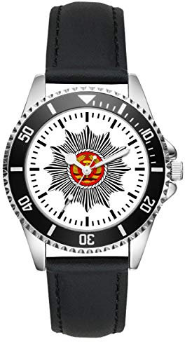 KIESENBERG DDR Polizeistern Geschenk Artikel Idee Fan Uhr L-1435