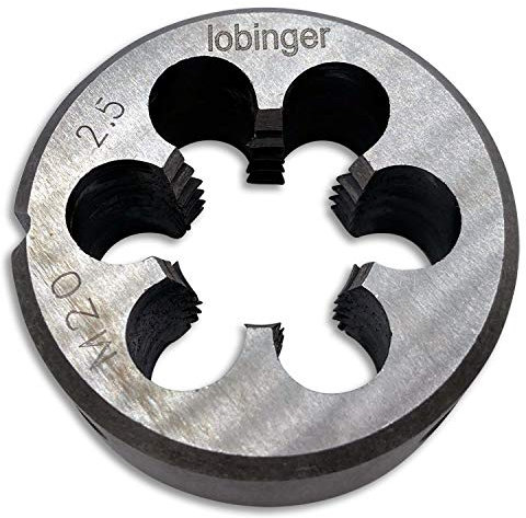 Lobinger® Schneideisen metrisch Gewindeschneideisen M3-M20 Außengewindeschneider (M20 x 2,50)