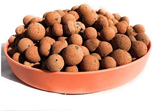 Mokuzai Expanded Clay Pebbles: Horticultural Hydroponic PureGrow® LECA Lightweight Aggregate Pellet Balls (1.5 Litres)