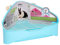SMELL & SMILE Arenero de plástico de Conejo para Mascotas Entrenador de Orinal fácil de Limpiar esquineras Conejos Color Aleatorio (SOY0089)