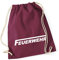 Huuraa Sporttasche Feuerwehr Geschenk 12 Liter Burgundy Baumwolle Feuerwehr Überraschung