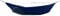 Ticket to the Moon Mat Hammock Original (325 x 170cm) Hängematte mit Einschubfach für Isomatte für Camping (Navy Blue)