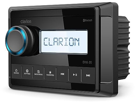 Clarion Marine Receptor Digital Multimedia Marino CMM-20 Bluetooth USB