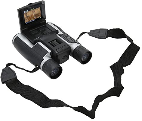 Jumelles Numériques à écran LCD 2,4 avec Appareil Photo, 8 X 1080p Jumelles Numériques Caméra Télescope Caméra, Télescope Vidéo pour Observer Les Sports de Football, Cadeaux